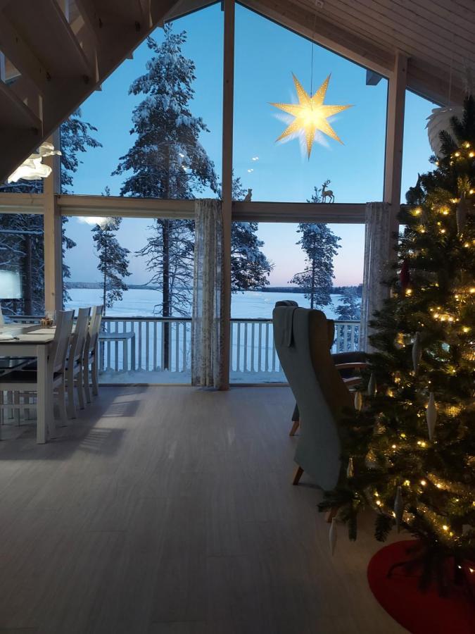 Villa Sirius Sieri, Nice Log-Cottage By The Lake Rovaniemi Exterior photo