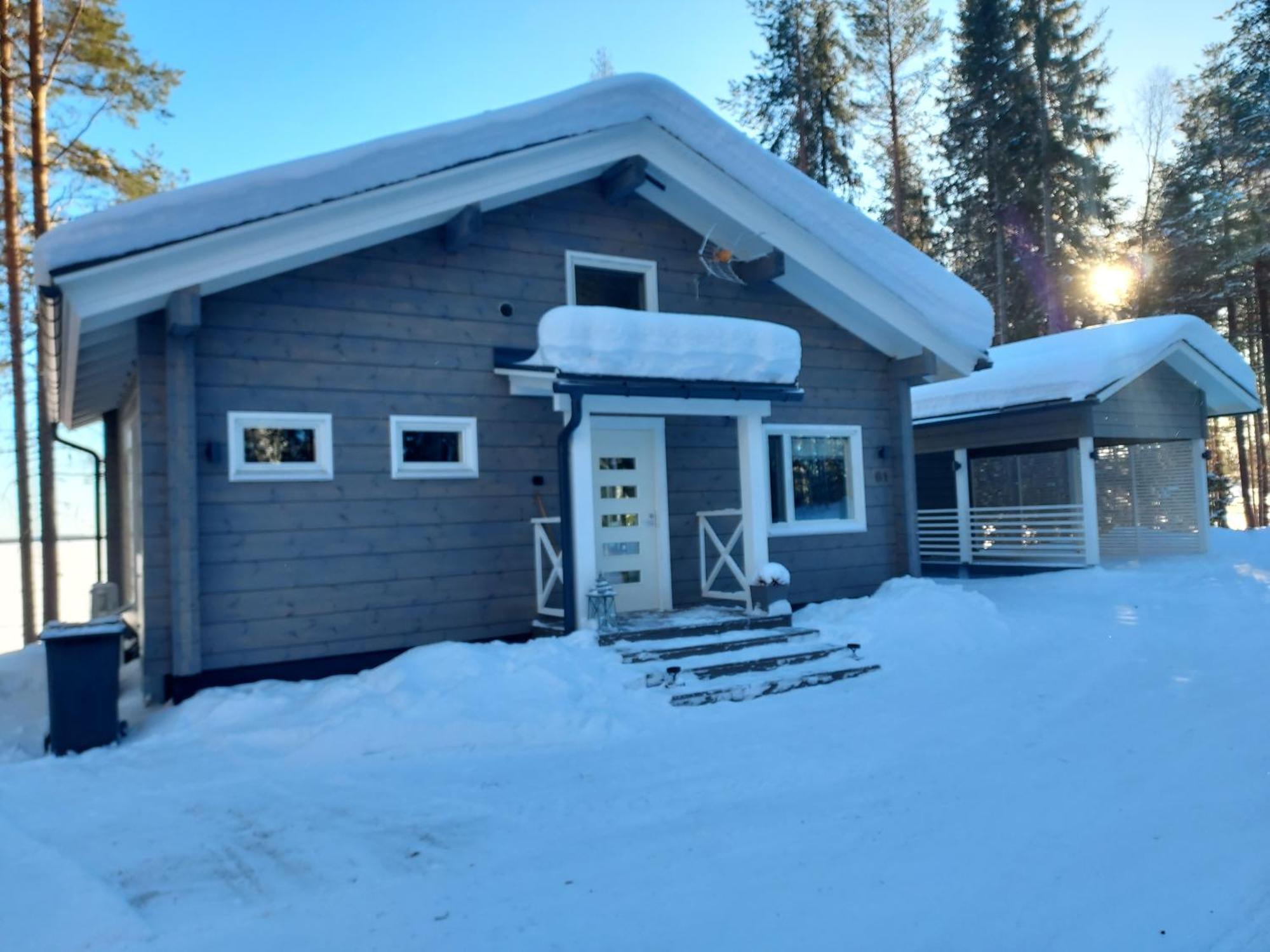 Villa Sirius Sieri, Nice Log-Cottage By The Lake Rovaniemi Exterior photo